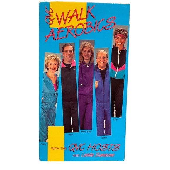 QVC WALK AEROBICS wLeslie Sansone VHS RARE HARD TO FIND VINTAGE COLLECTIBLE EUC - Picture 2 of 5